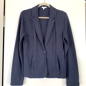 Caslon cotton knit blazer